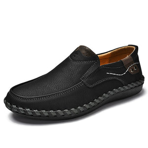 Kaaum Men's Handmade Leather Casual Loafers