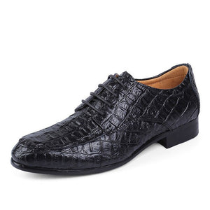 Men Genuine Leather Dress Formal Shoes