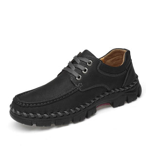 Kaaum Men's New High-Quality Leather Casual Shoes