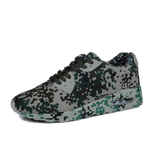 Super New Men Casual Canvas Camouflage Star Style Male Shoes