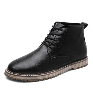 Mens Fashion Casual Ankle Boots