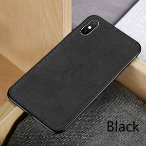 Kaaum New Fabric Ultra-thin Canvas Silicon Phone Case For iPhone