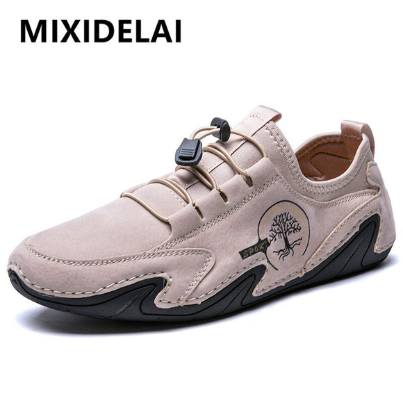 New Genuine Leather Men's Shoes Comfortable Outdoor Fashion Men Loafers