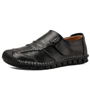New Leather Mens Flat Loafers