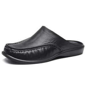 Kaaum New Men Slip-on Genuine Leather Shoes