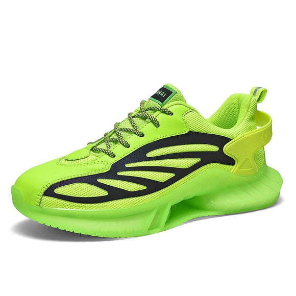 Kaaum Men's High Elasticity Shock Absorption Luminous Shoes