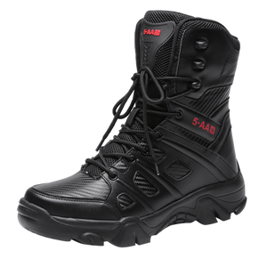 New Men's Work Shoes Mens Tactical Motorcycle Boots