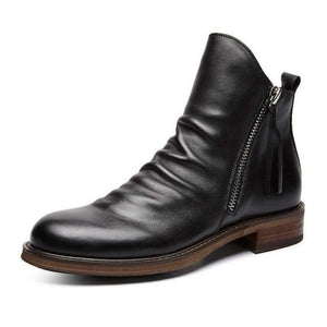 NEW Men's Leather Martin Boots
