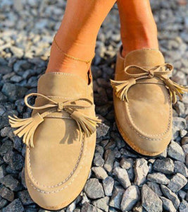 Kaaum New Leather Women Walking Loafers