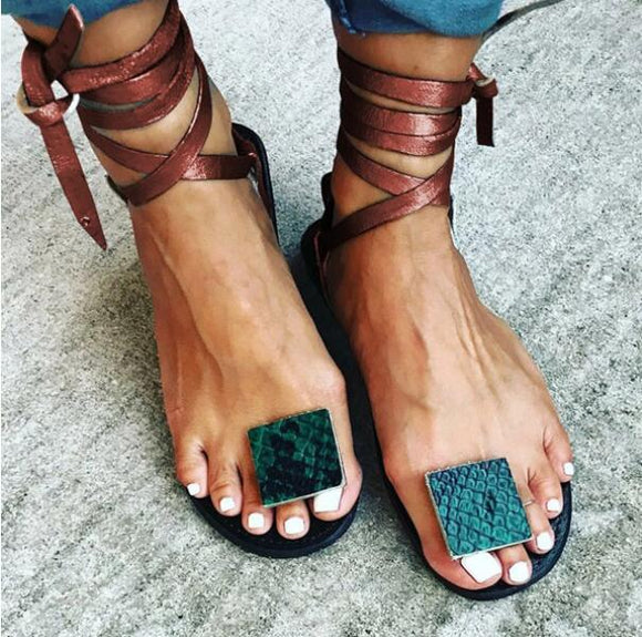Kaaum Women‘s Straps Rome Sandals