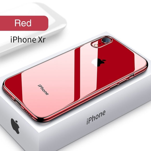 Phone Accessories - Ultra Thin Transparent Case For iPhone X XS XR XS Max 6 6S 7 8 Plus