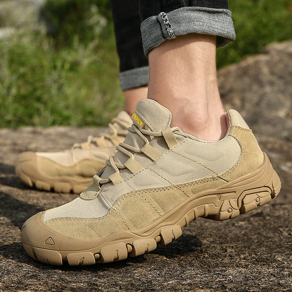 Men Waterproof Breathable Outdoor Hiking Shoes