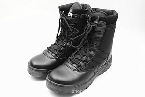 New Us Military Leather Combat Boots for Men