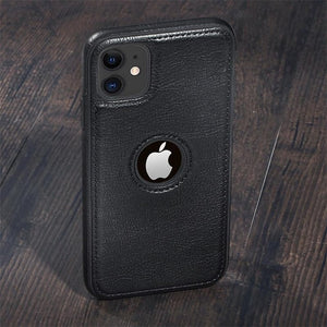 Kaaum-Slim PU Leather Case for iPhone 11 XS Max XR Ultra Thin Phone Cases Cover Cover