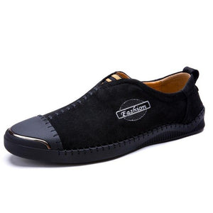 Men's Shoes - New Comfortable Split Leather Casual Shoes