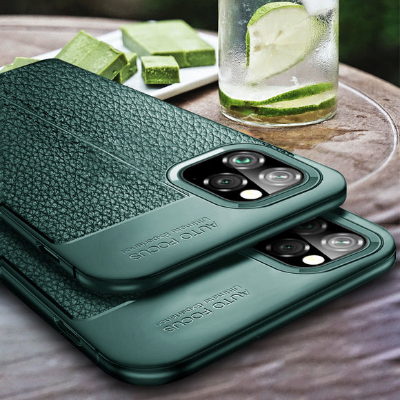 Kaaum Luxury Silicon Retro Leather Case For Iphone