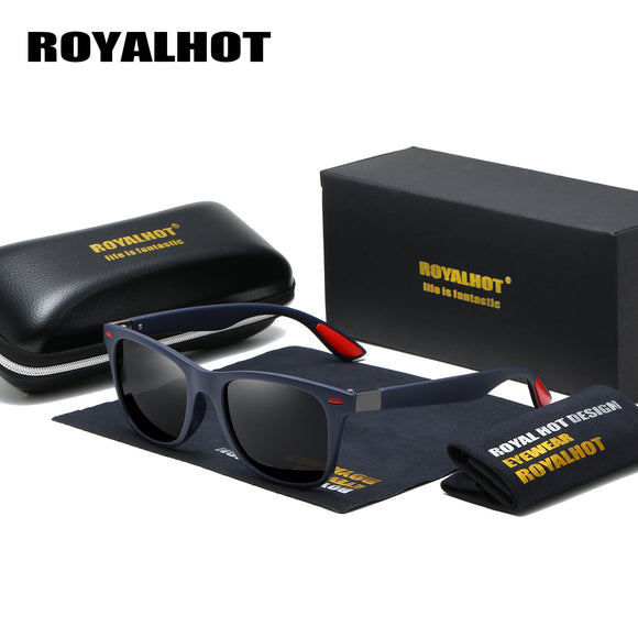 RoyalHot Men Women Square Fashion Polarized Sunglasses