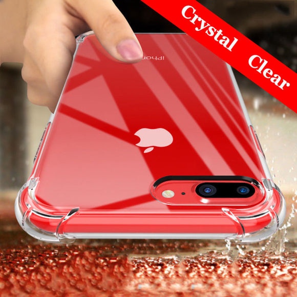 Phone Accessories - Shockproof Bumper Crystal Transparent Case For iPhone X XS XR XS Max 8 7 6 6S