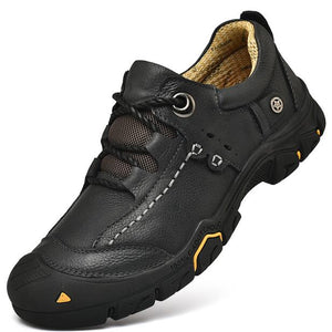 Men Top Quality Genuine Leather Outdoor Hiking Shoes