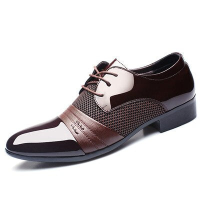 Kaaum Men's Formal Leather Shoes Oxford Business Office Shoes