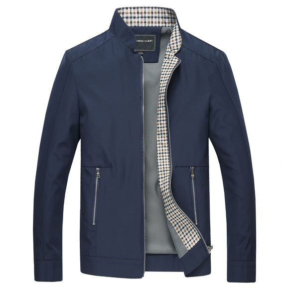 Stand Collar Business Jackets Coat(Buy 2 Get 10% OFF, Buy 3 Get 15% OFF)