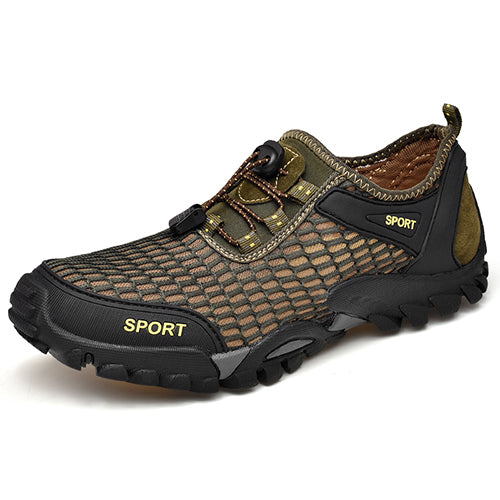 Summer Cool Men Hiking Shoes Quik-dry Men Sneakers