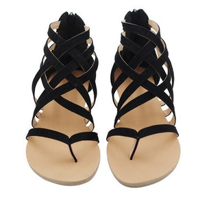 Sandals - 2019 Ladies Ankle Strap Flats Sandals