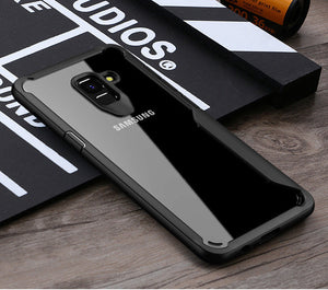 Phone Case - Luxury Hybrid Clear Arcylic & Soft TPU Protective Phone Case For Samsung Galaxy Note 9/8 S9/S8 Plus