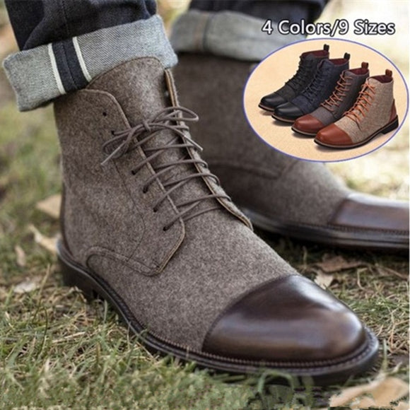 Shoes - Autumn Winter Men's Plus Size Chelsea Boots