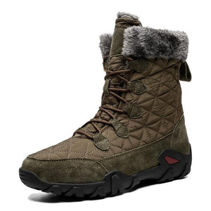 Shoes - High Quality Winter With Fur Ankle Snow Boots For Men