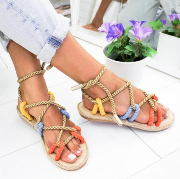 Women's Shoes - 2019 Fashion Summer Gladiator Sandals