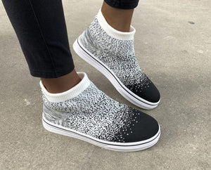 Ladies Casual Knitted Sneakers
