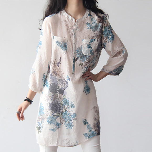 Women's Floral Printed Blouses