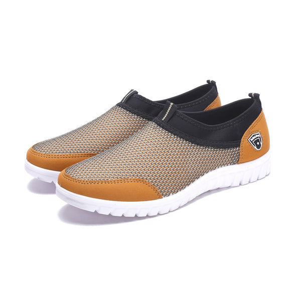 Summer Breathable Mesh Casual Shoes For Men