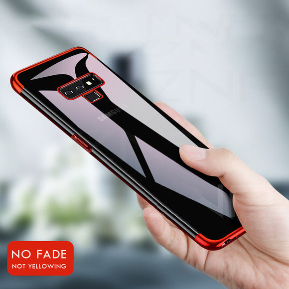 Phone Case - Luxury Plating Ultra thin Soft TPU Phone Case For Samsung Galaxy Note 9/8 S9/S8 Plus