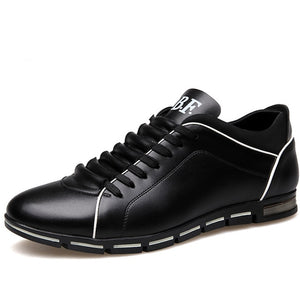 2020 spring/summer men fashion lace-up leather shoes