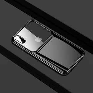 Glass Mirror Tempered Glass Shell For iphone 7 8 Plus X XS XR MAX