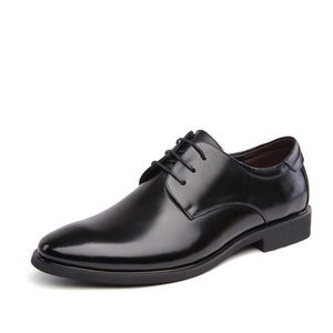 Men's Brand Leather Formal Shoes Lace Up dress shoes
