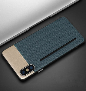 Phone Case - Luxury Original Design PU Leather With Card Slot Holder Phone Case For iPhone XS/XR/XS Max 8/7 Plus