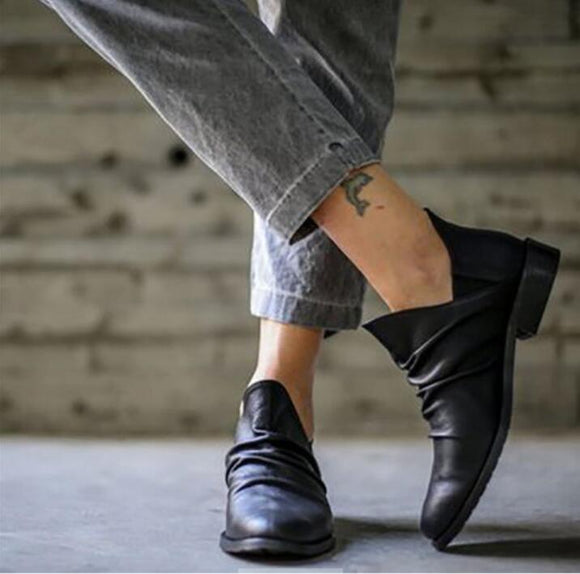 Shoes - Fashion Women's Leather Boots