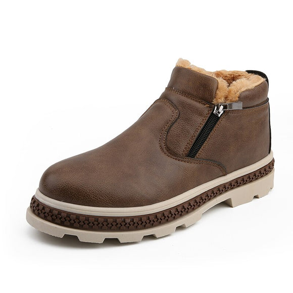 New Arrivals Fashion Leather Men's Comfortable Boots