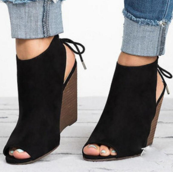 Shoes - Women's Sexy Wedge Sandals